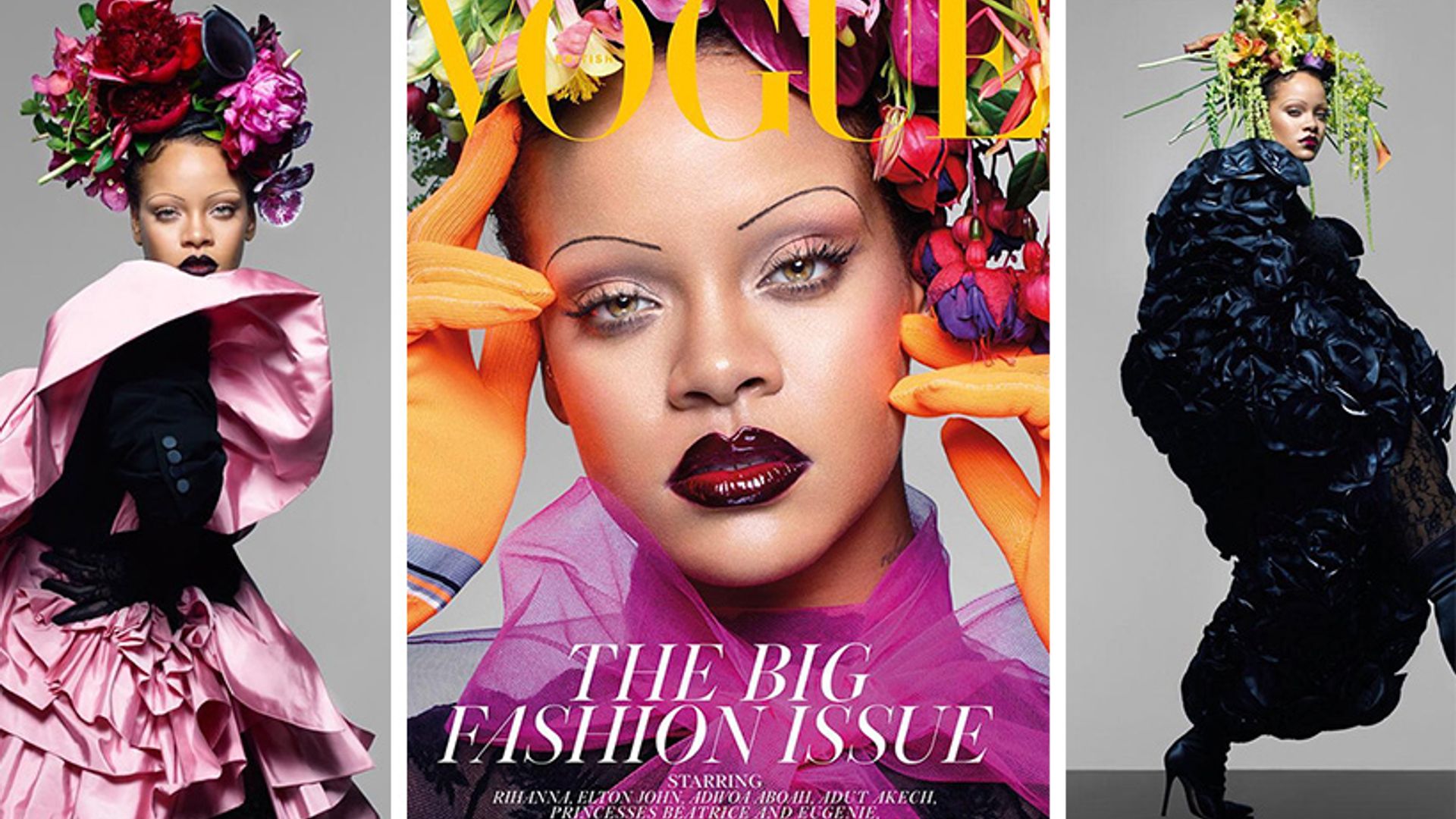 Rihanna's Vogue cover shoot is amazing (but please don't let those skinny eyebrows come back in fashion)