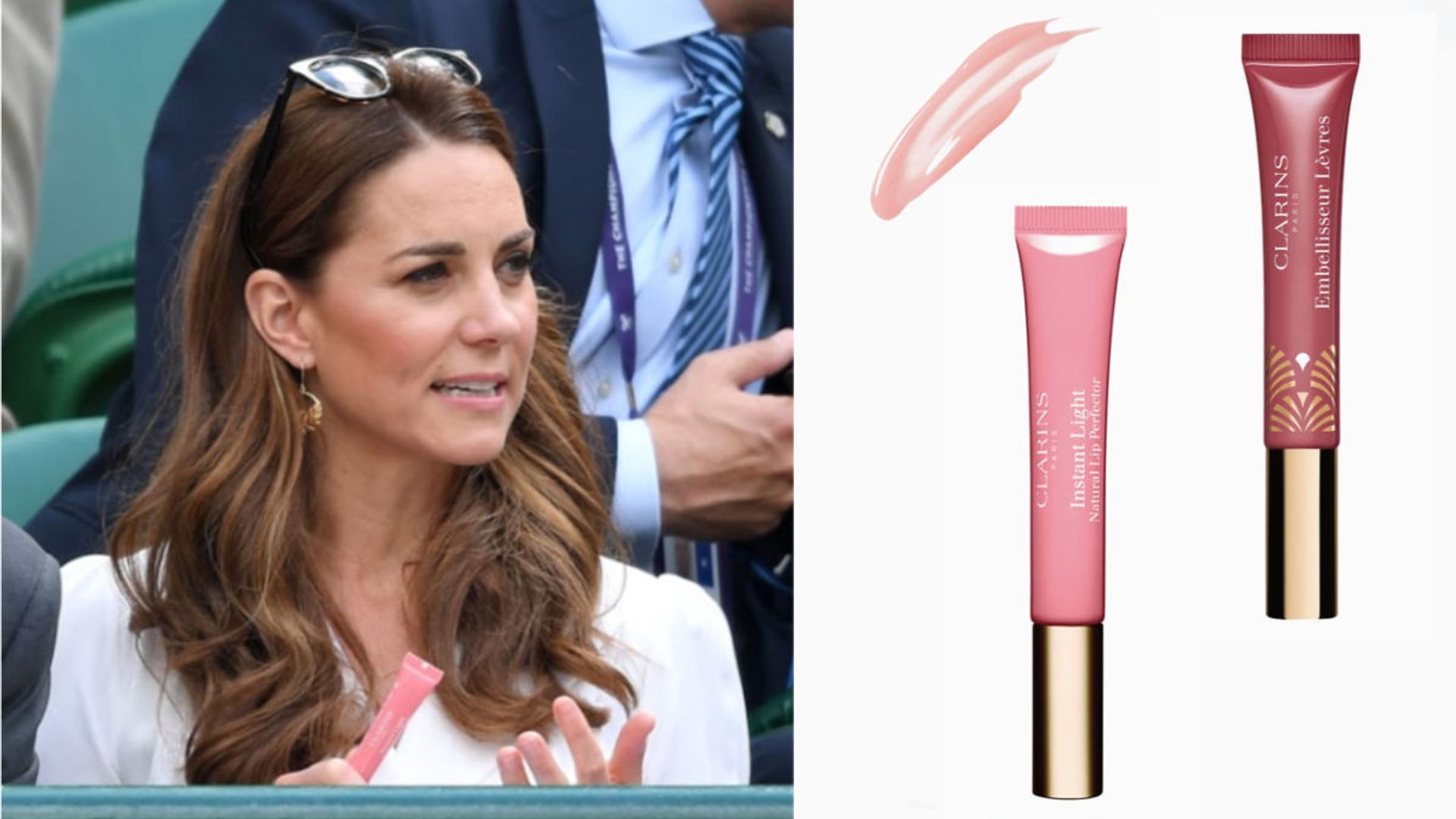 PSA: Kate Middleton's favourite Clarins lip gloss is on sale for 40% off (and this very rarely happens) 