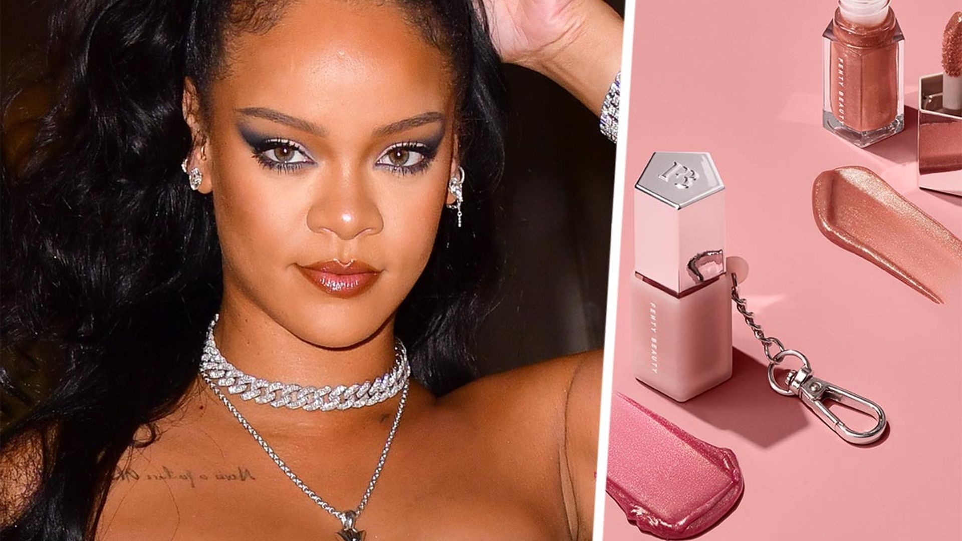 Rihanna launches a game-changing Fenty Beauty mini keyring lip duo