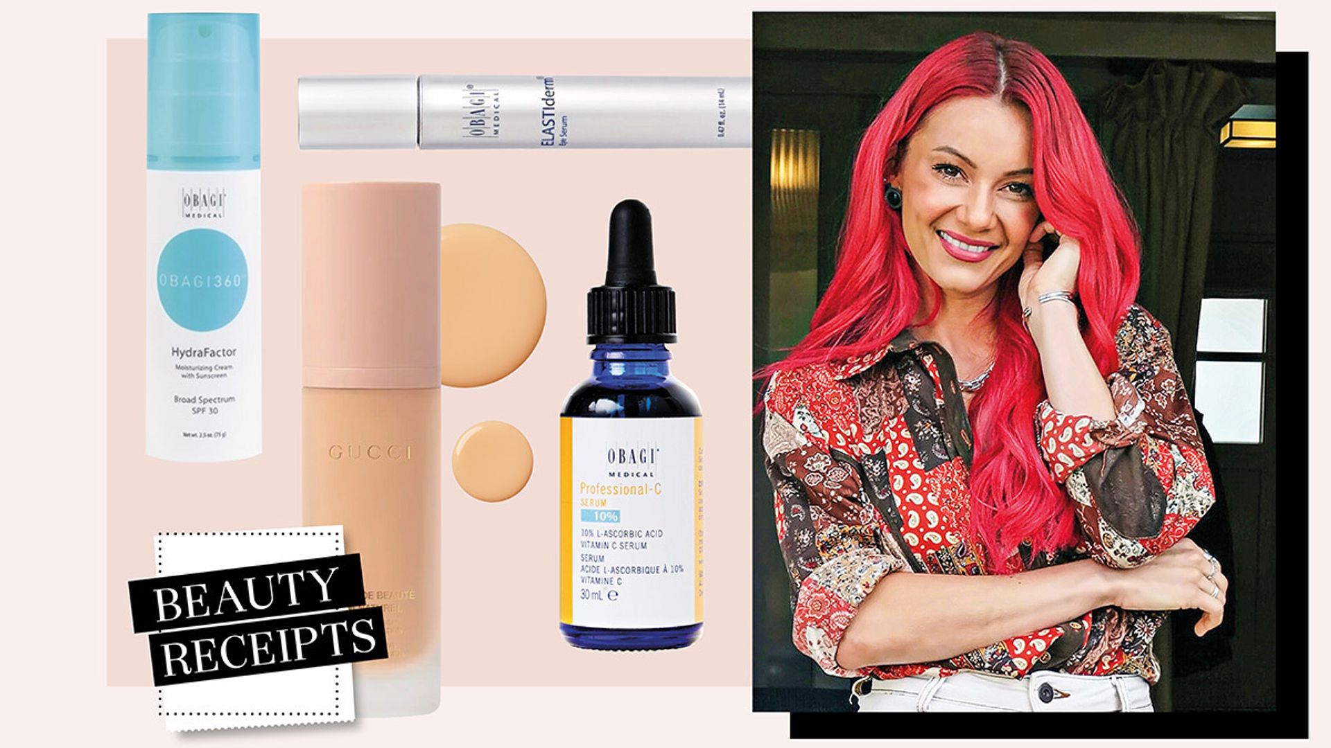 Beauty Receipts: What Strictly Come Dancing star Dianne Buswell's monthly beauty routine looks like