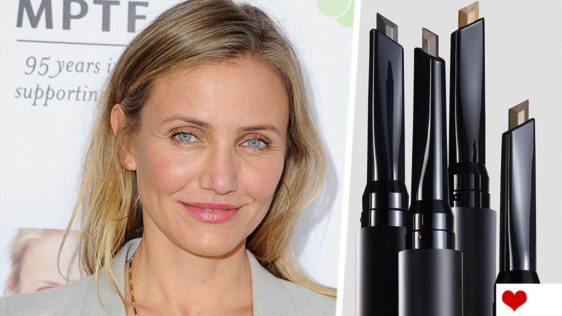 This is Cameron Diaz's makeup artist's secret weapon for natural looking brows