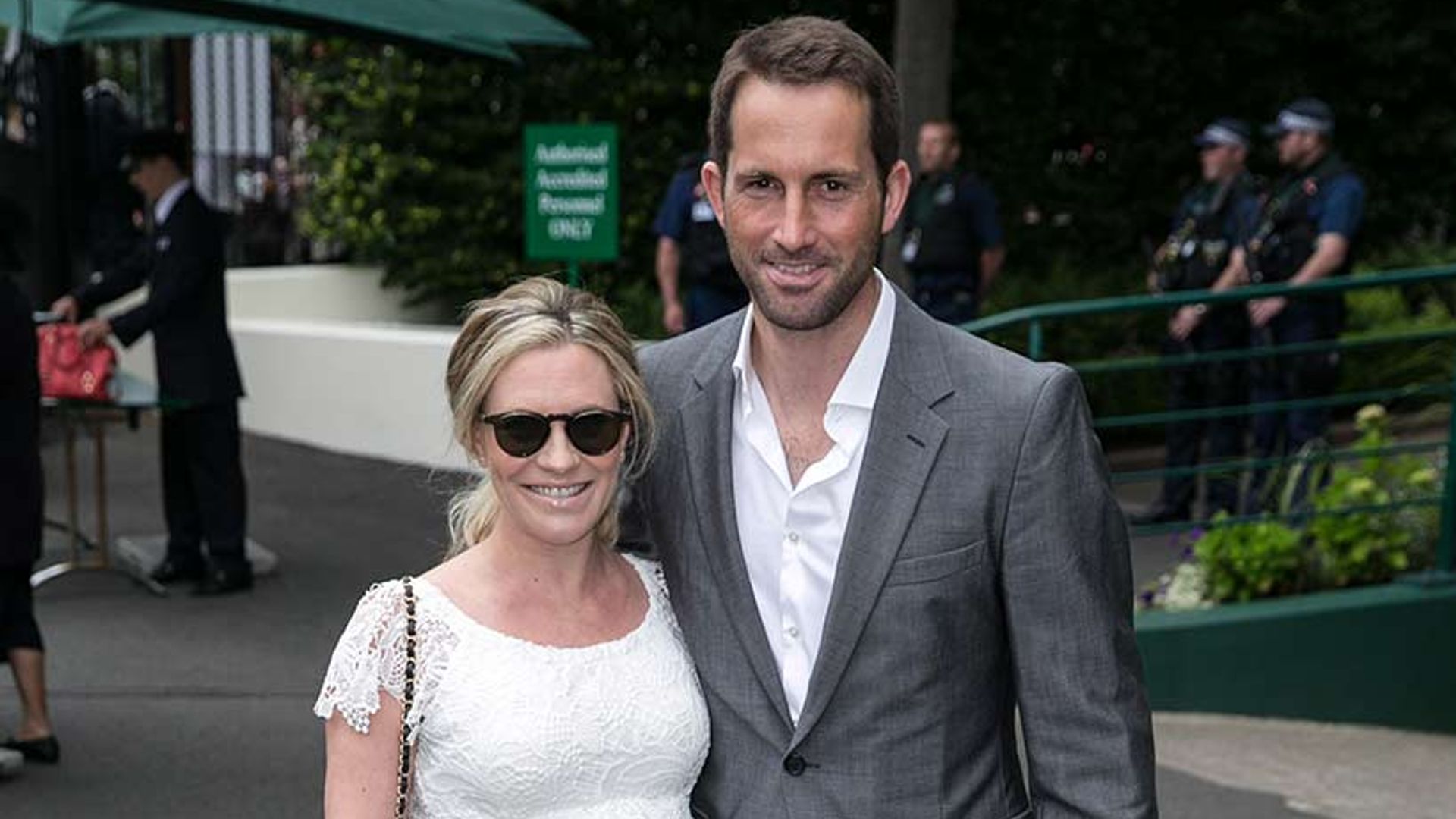 Sir Ben Ainslie and wife Georgie welcome a baby girl – see the first photo