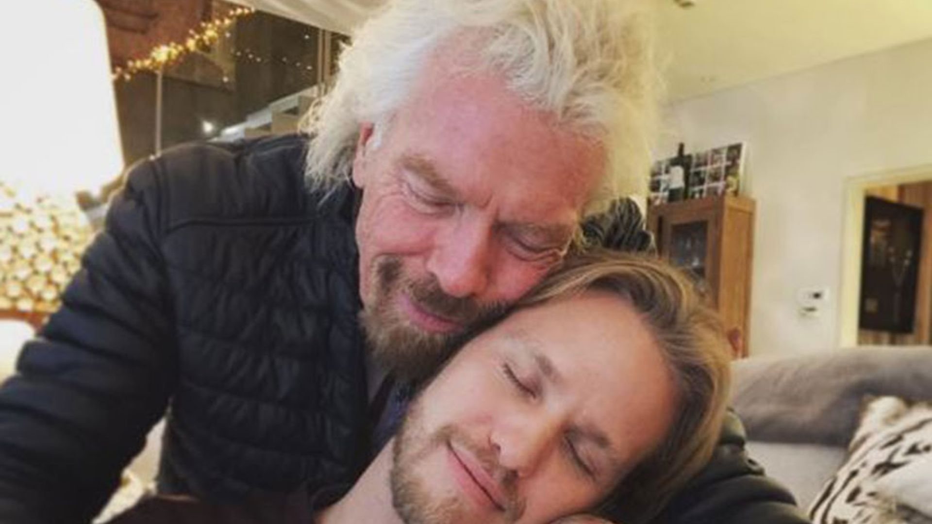 Richard Branson's emotional reaction to news of grandson's arrival is priceless: see beautiful video and picture