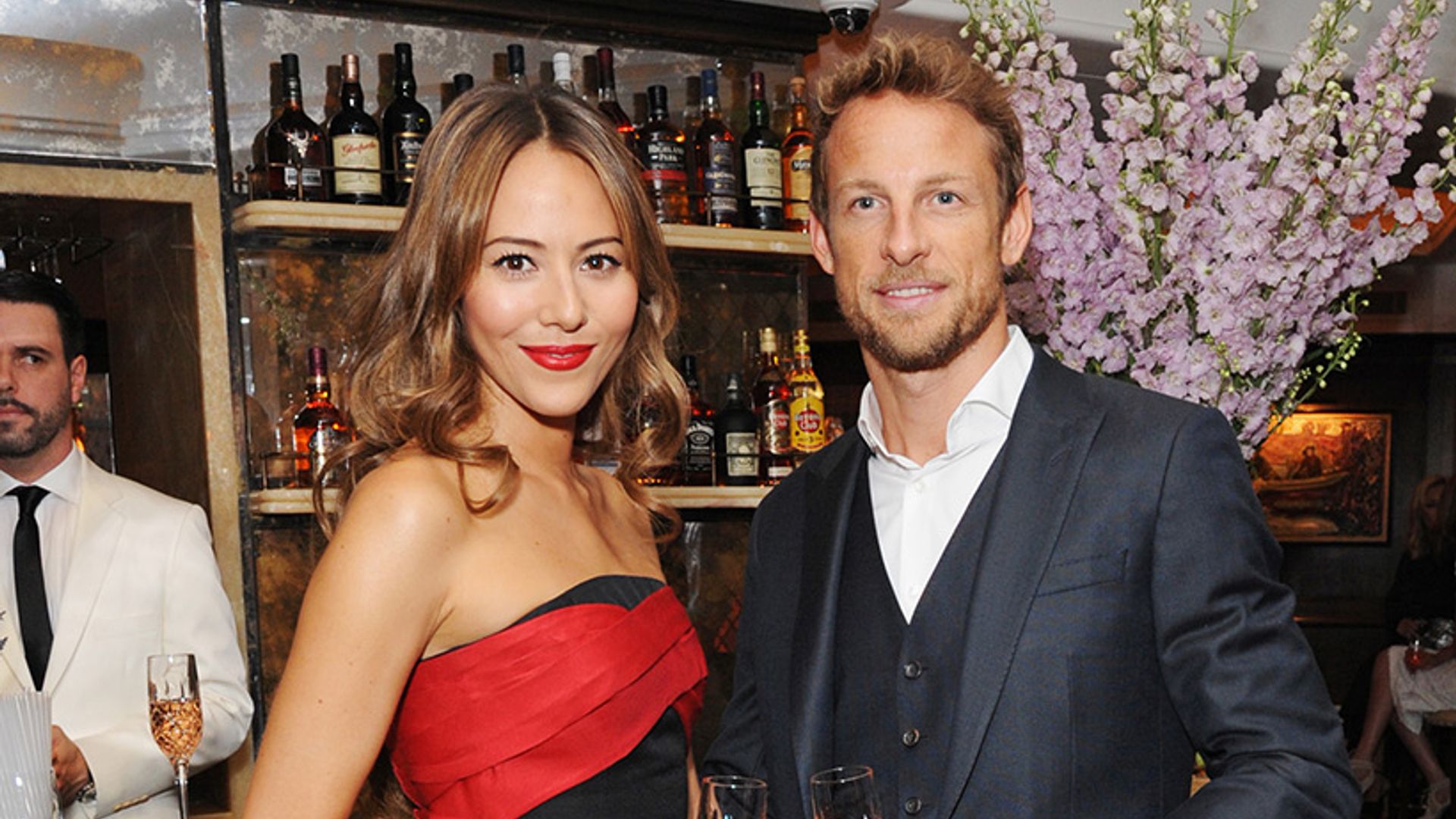 Jenson Button's ex Jessica Michibata pregnant with first baby