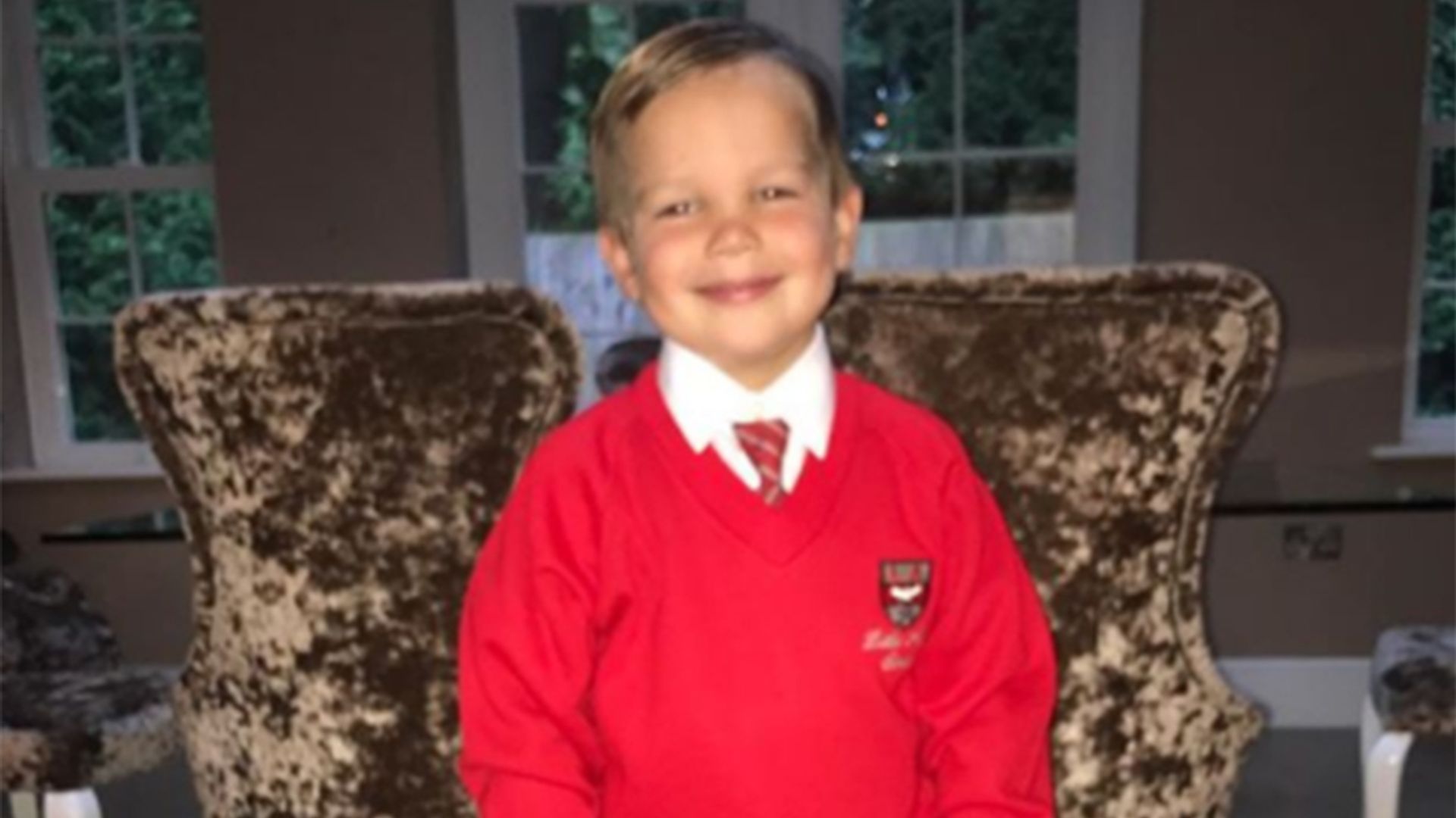Danielle Lloyd shares adorable photos of sons starting school