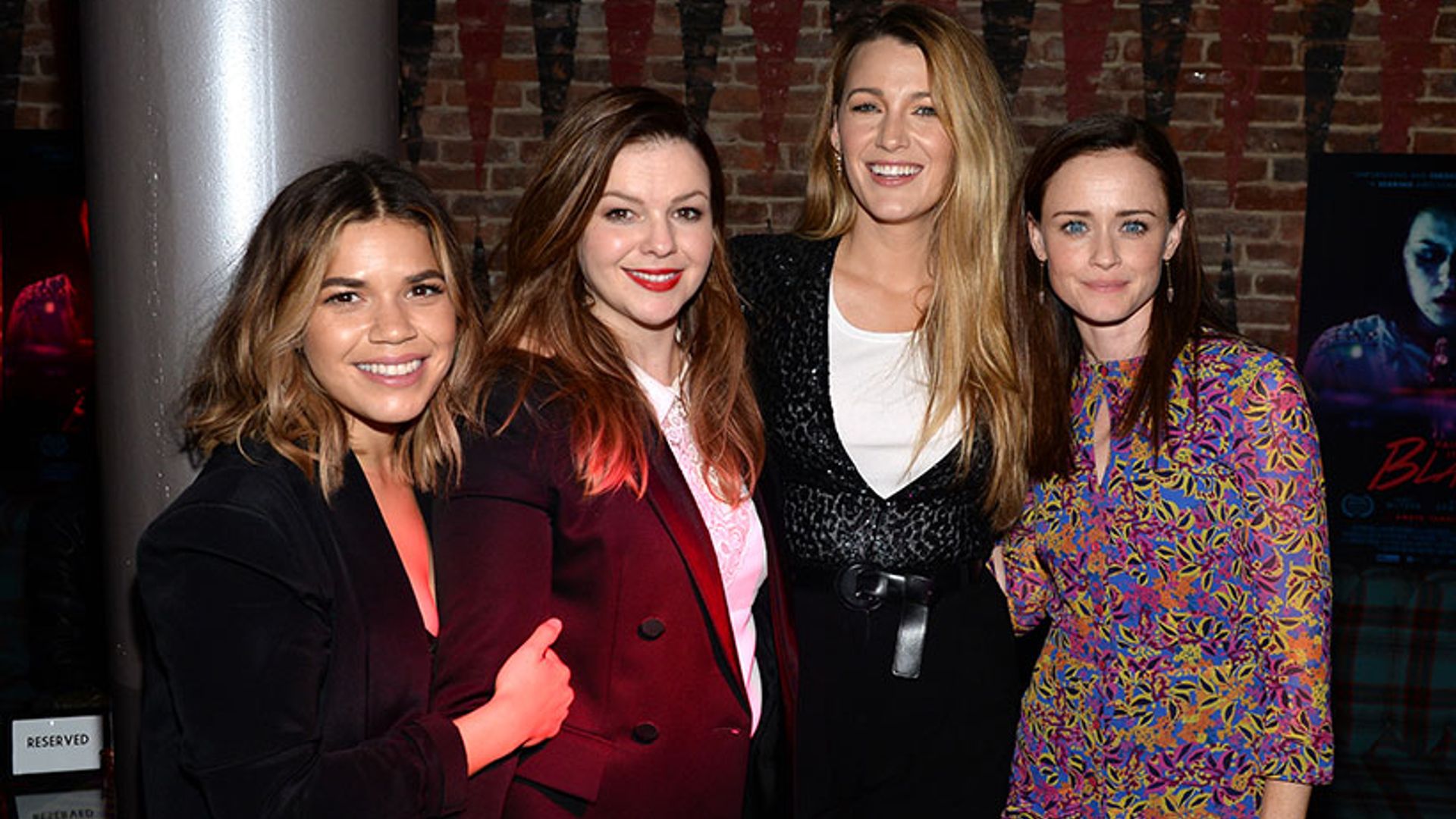 Ugly Betty's America Ferrera reunites with Sisterhood co-stars after pregnancy announcement
