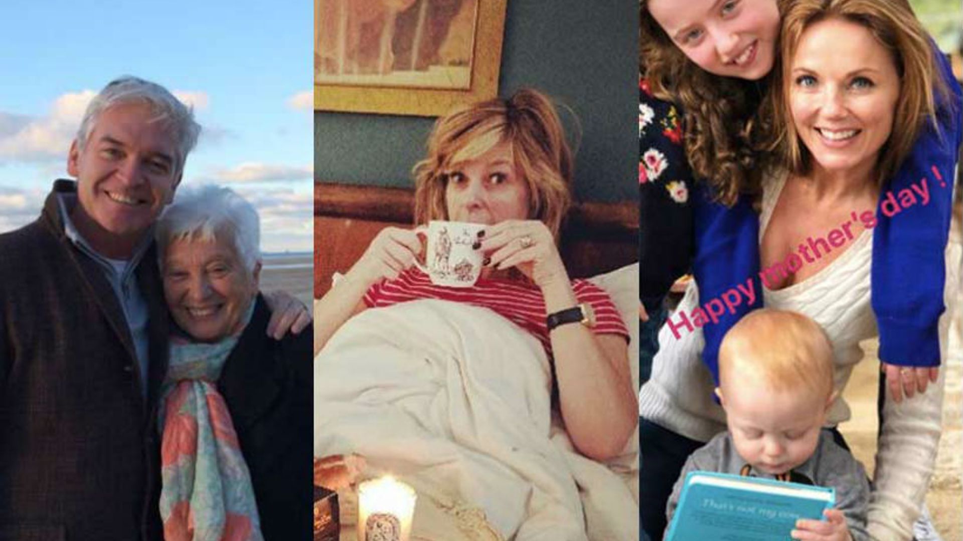 Celebrity Mother's Day tributes – and a look at how stars including Kate Garraway, Holly Willoughby and Victoria Beckham are spending the day!