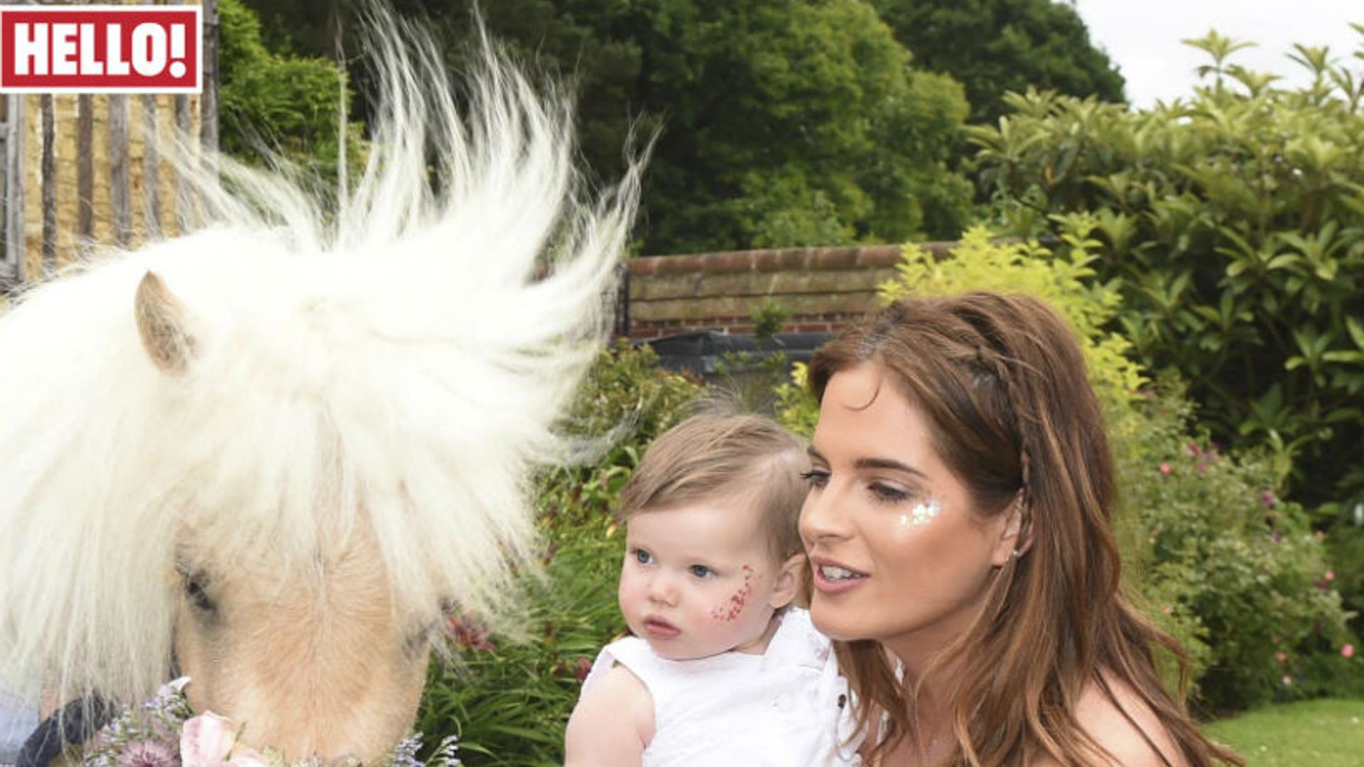 Exclusive! Binky Felstead celebrates India's first birthday with festival-themed party
