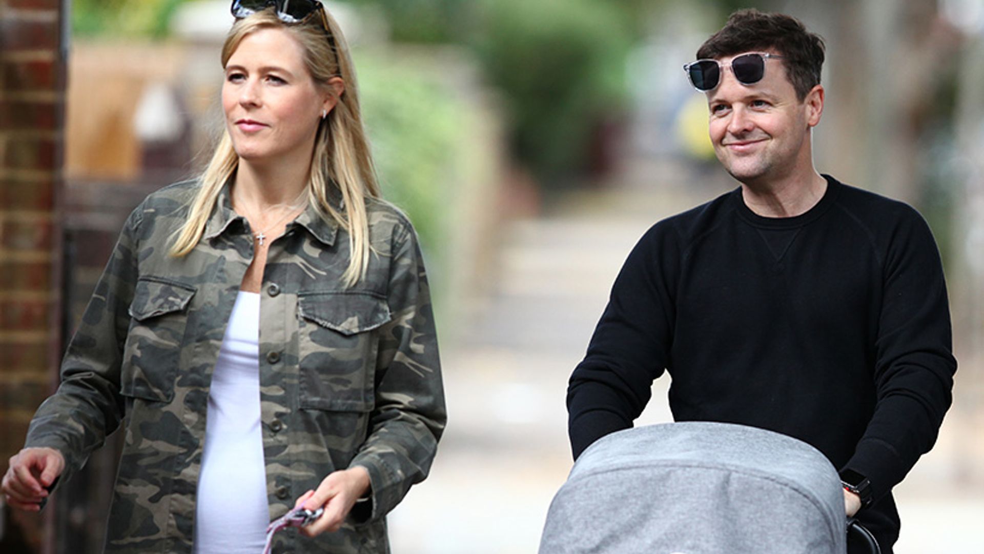 Declan Donnelly and Ali Astall take baby daughter for first stroll - see the adorable pictures