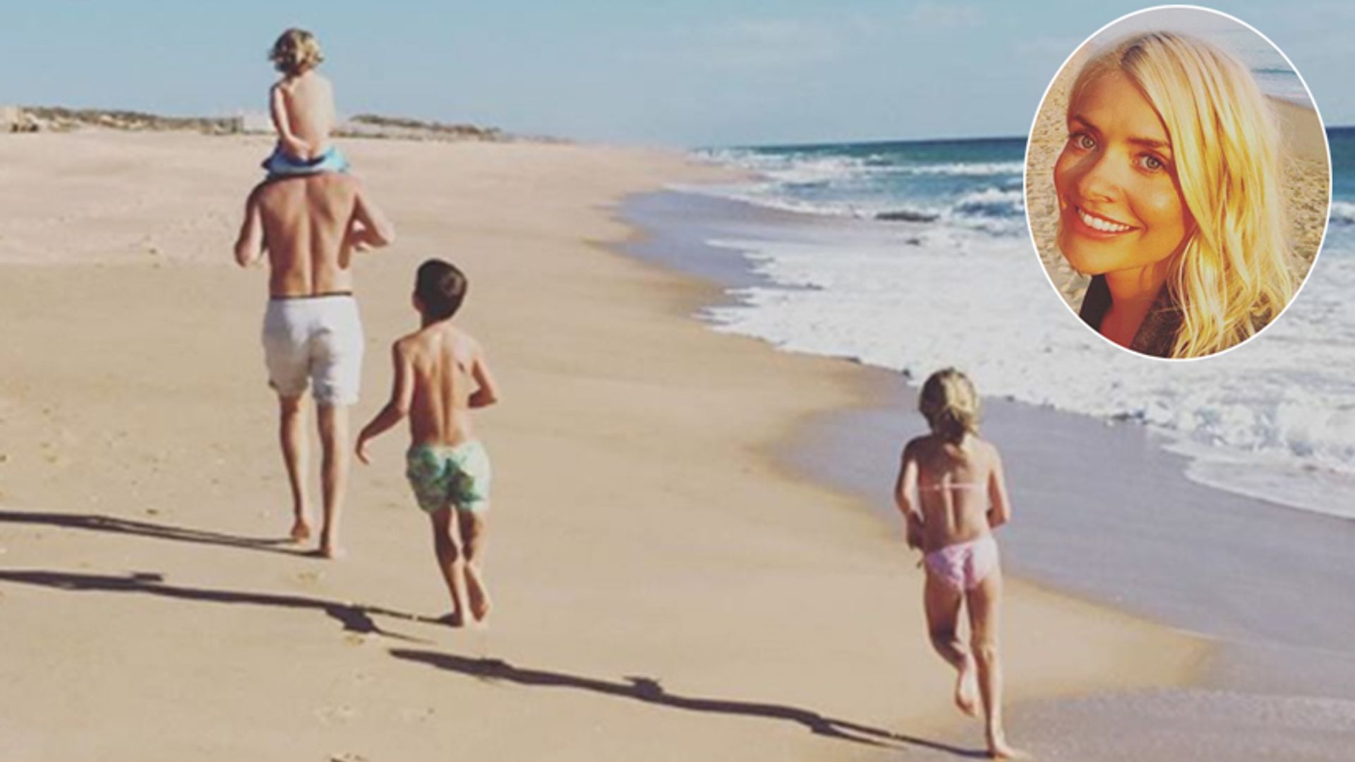 holly willoughby shares picture of children