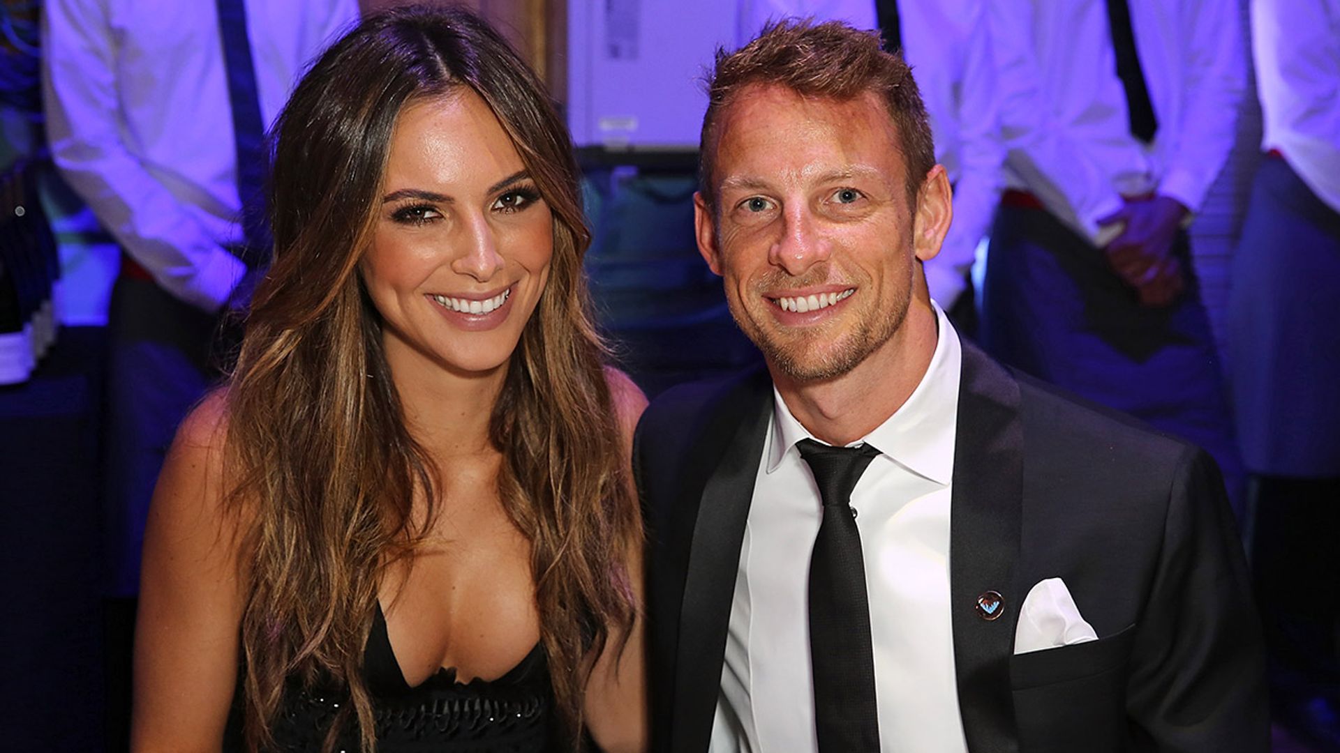 Jenson Button expecting first child with fiancée Brittny Ward