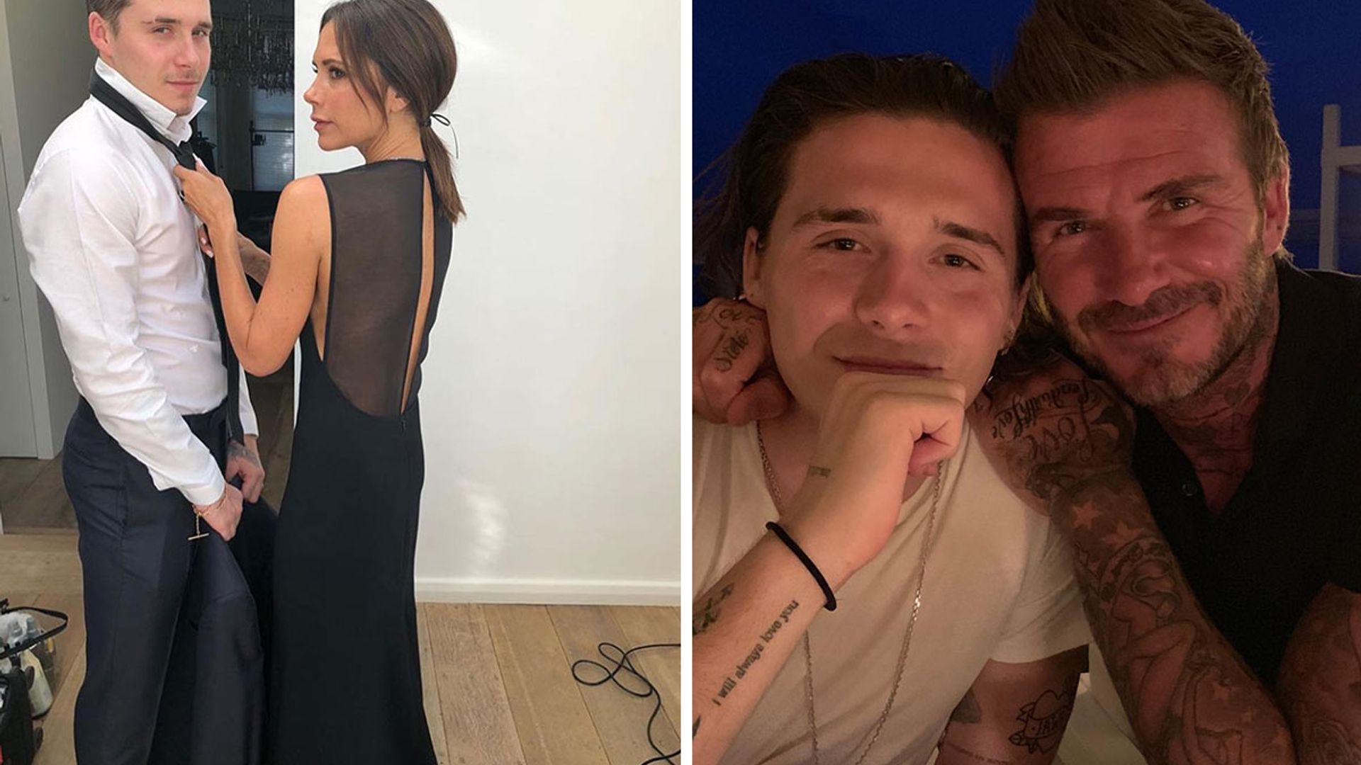 Victoria and David Beckham share unseen photos of son Brooklyn to celebrate his 21st birthday