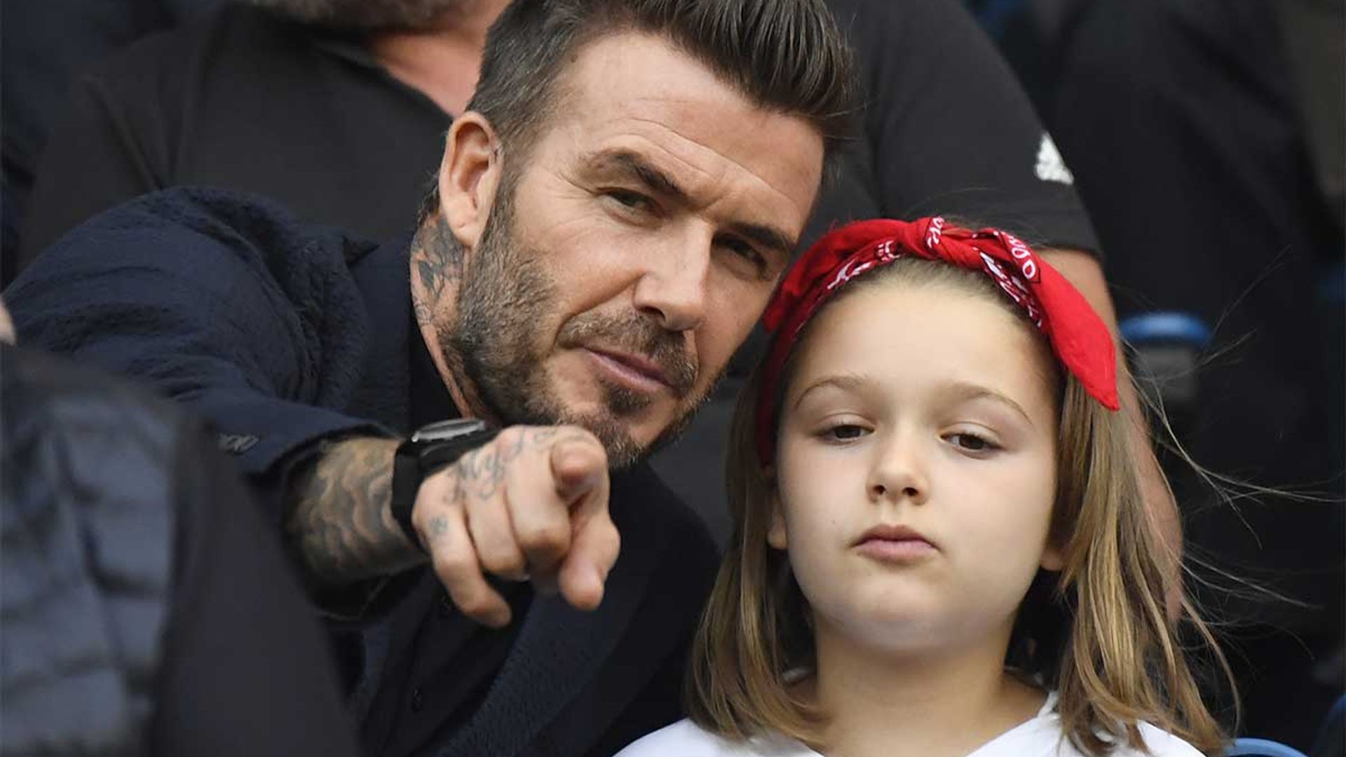 David Beckham almost made daughter Harper cry as he recalls parenting regret | HELLO!