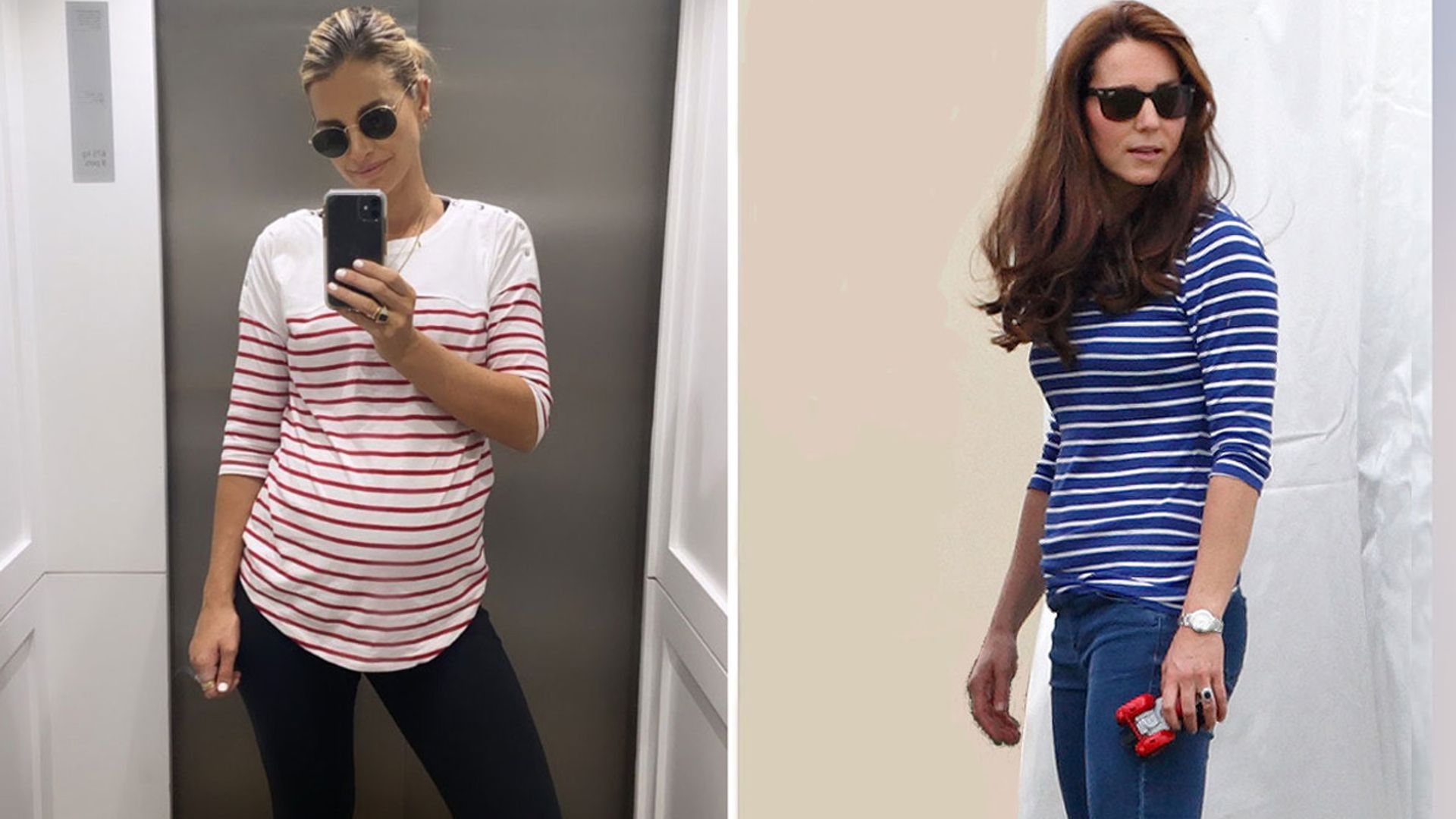 Vogue Williams steals Kate Middleton's maternity style – shop the look