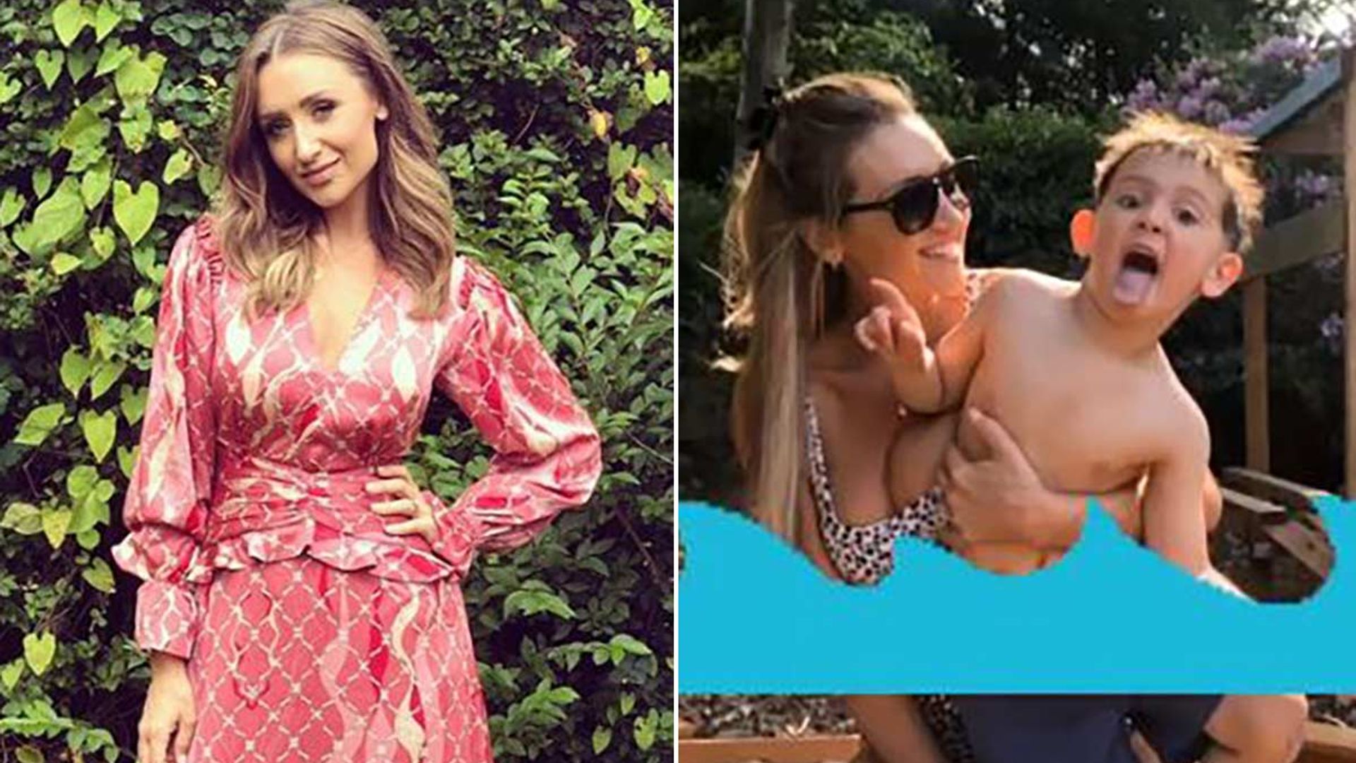 Catherine Tyldesley unveils son Alfie's epic outdoor playhouse – and we're impressed