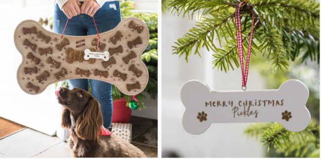 dog personalised advent calendar