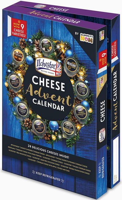 weird advent calendars 2021 cheese