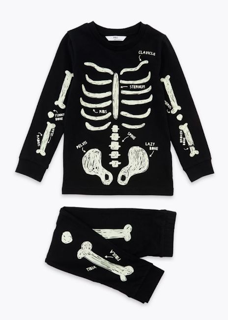 marks spencer halloween costume kids skeleton