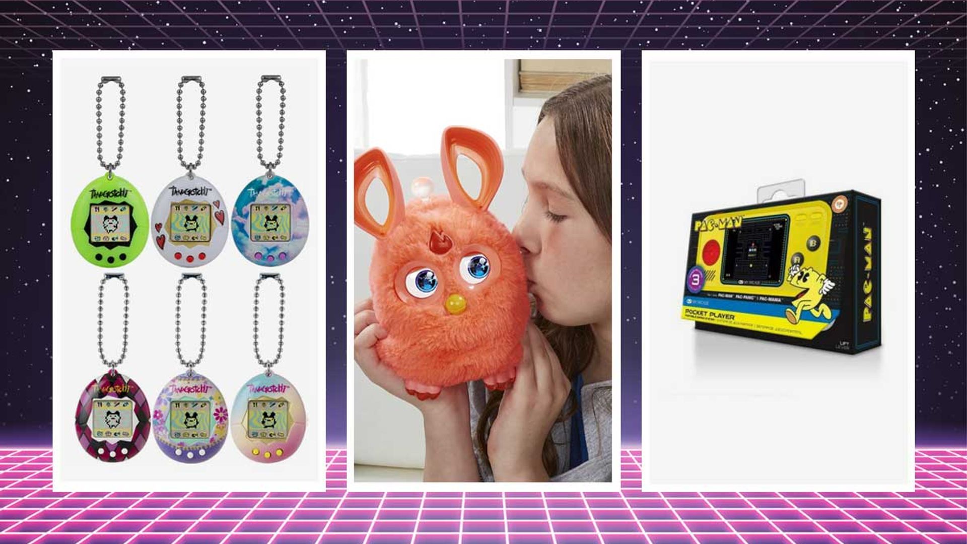 Cool retro toys & vintage games you can buy online: 80s PAC-MAN, 90s Tamagotchis & more