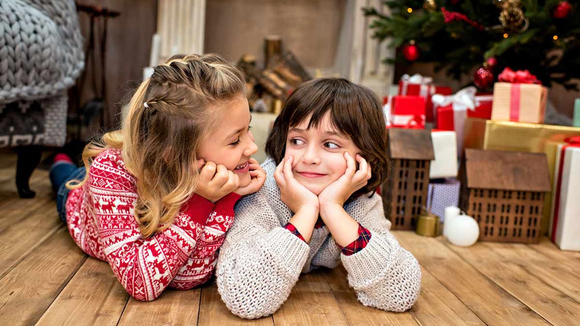NOROZE Kids Christmas Jumpers Boys Girls Retro Elf Snowman Santa Fairisle Reindeer Novelty Sweater Children Gifts Xmas Jumper 