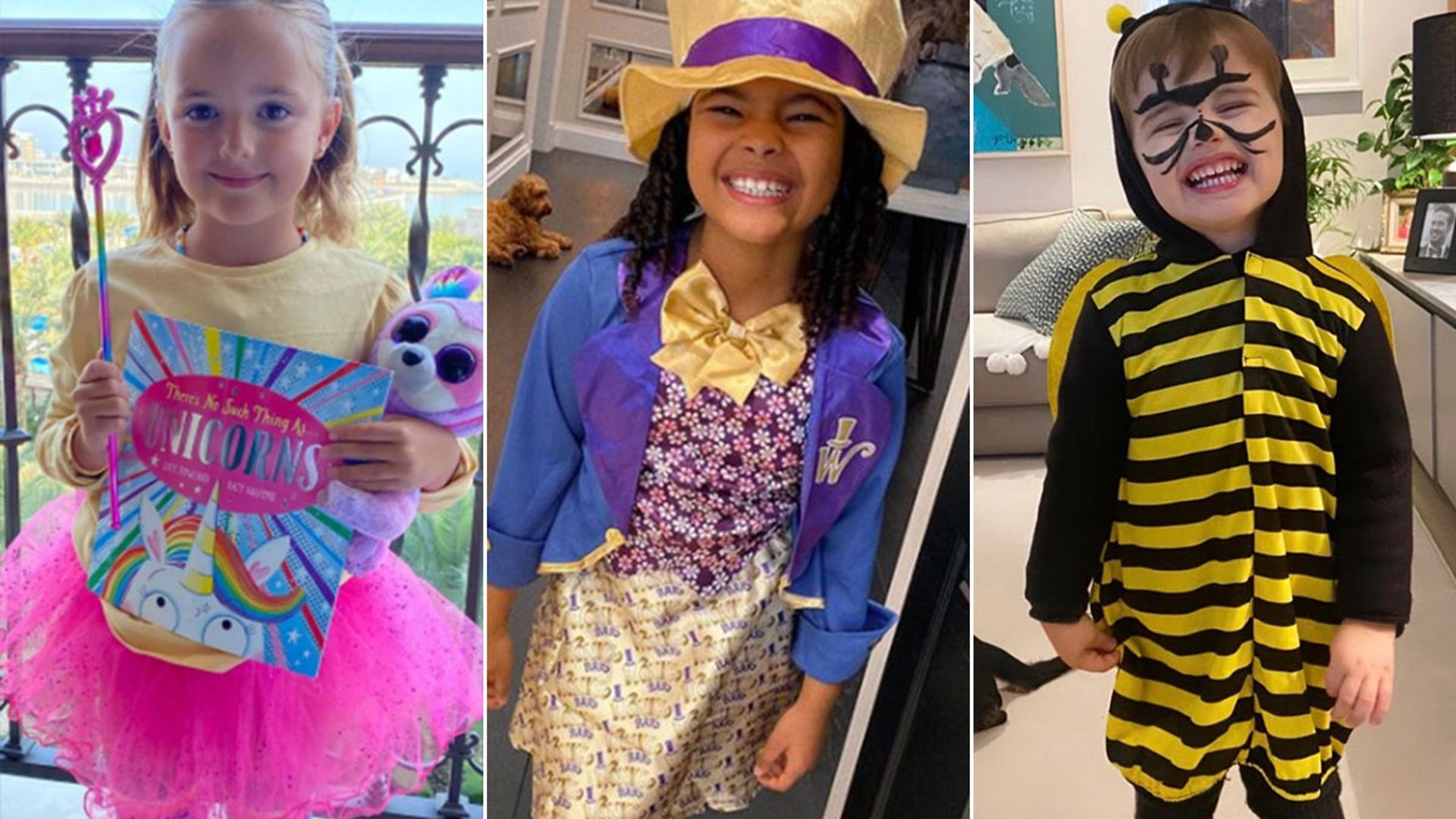 7 amazing celebrity kids' costumes from World Book Day 2021
