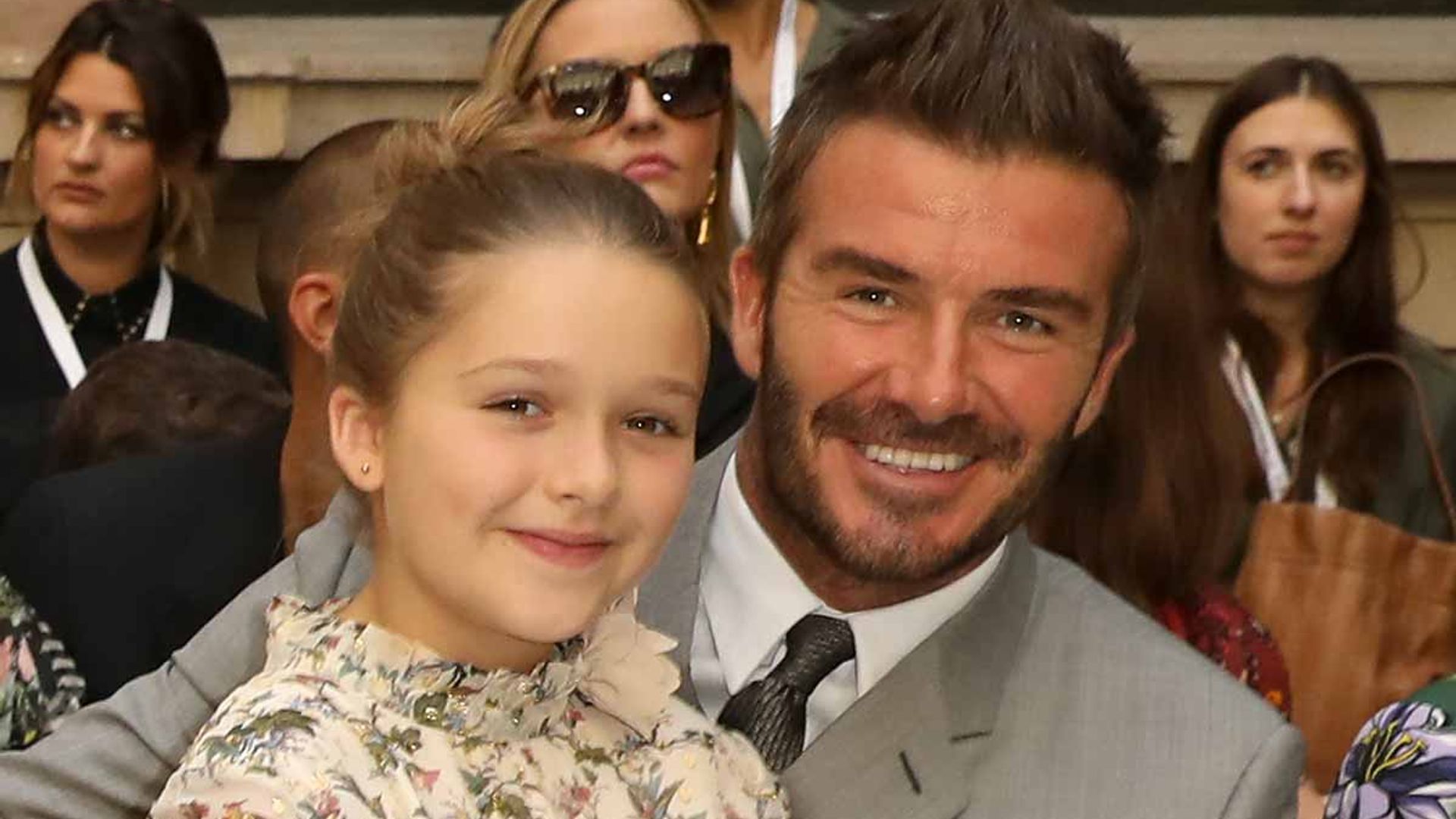 David Beckham reveals daughter Harper stole his phone for this sweet reason