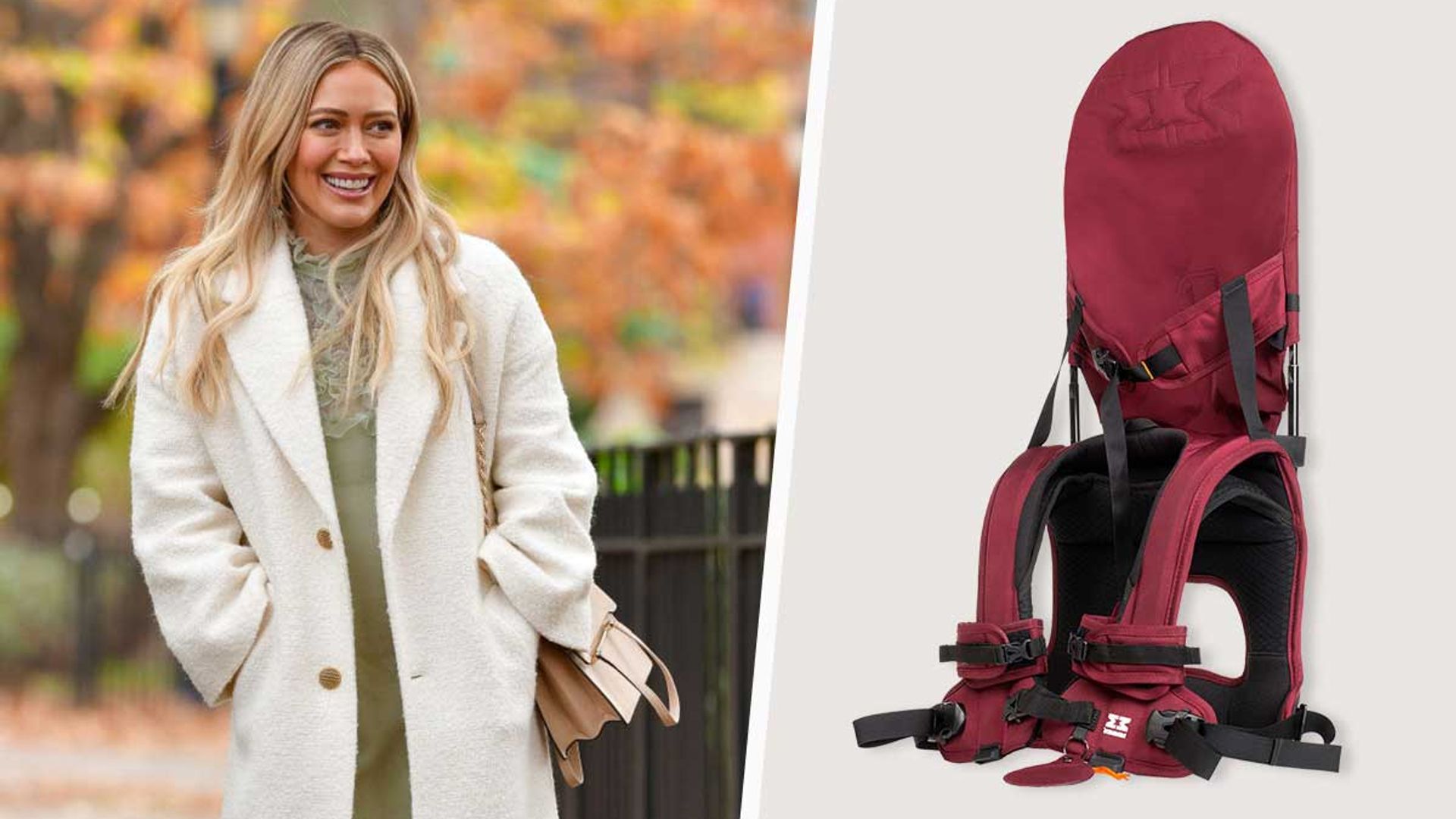 Hilary Duff is a big fan of this genius hands-free child carrier - and you'll want one, too