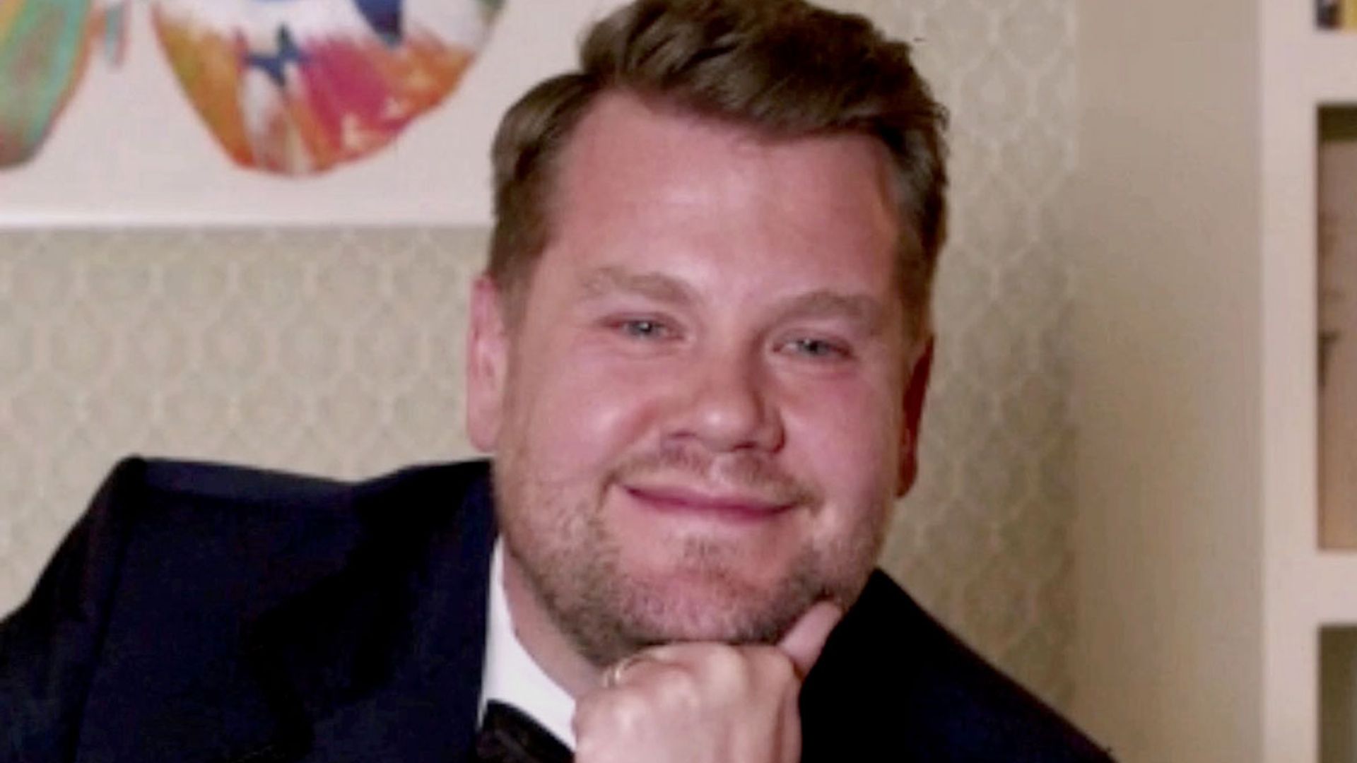 James Corden enjoys family outing with rarely seen lookalike son Max