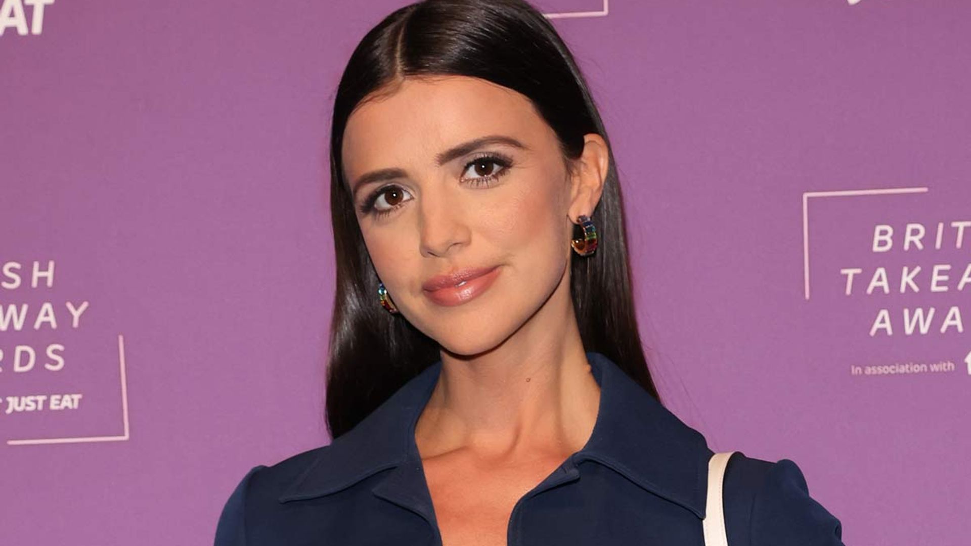 Pregnant Lucy Mecklenburgh debuts bare bump to announce baby number two