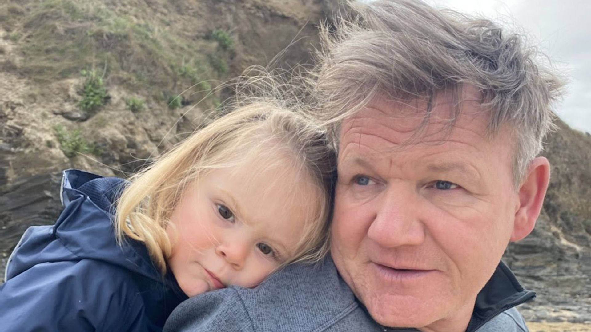 Gordon Ramsay shares angry photo of lookalike son Oscar - just look at that frown!
