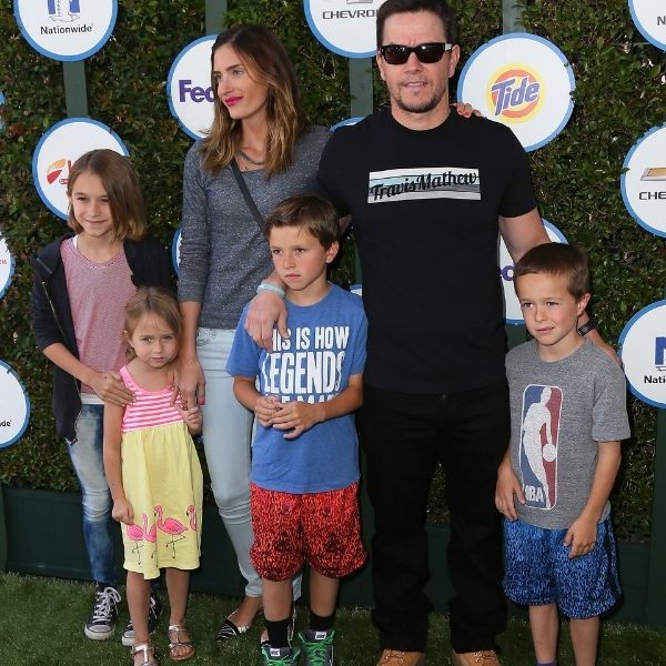 Mark Wahlberg and his family