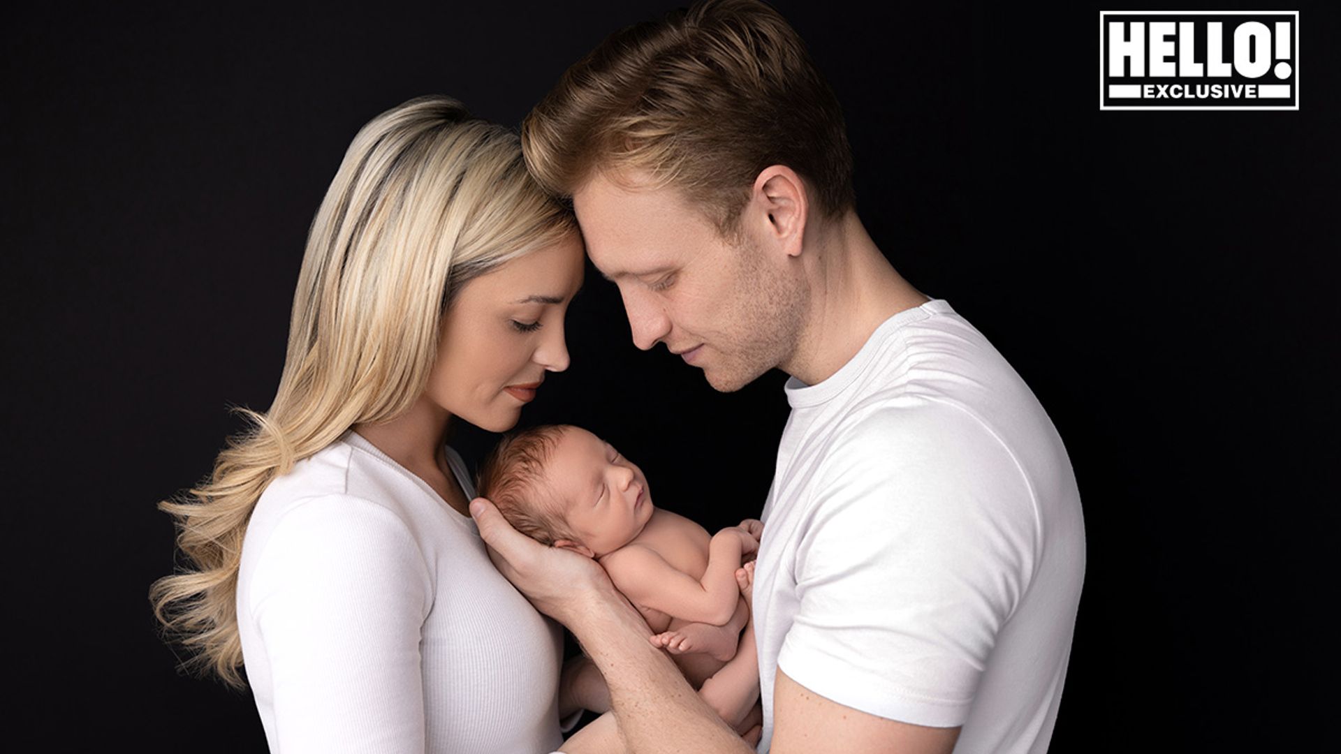 Joshua Wright and wife Hollie reveal baby's name and detail dramatic birth - EXCLUSIVE