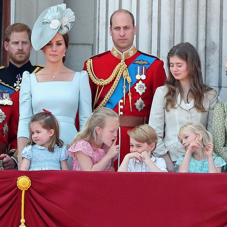 10 photos of royal children acting cheeky on the Buckingham Palace balcony