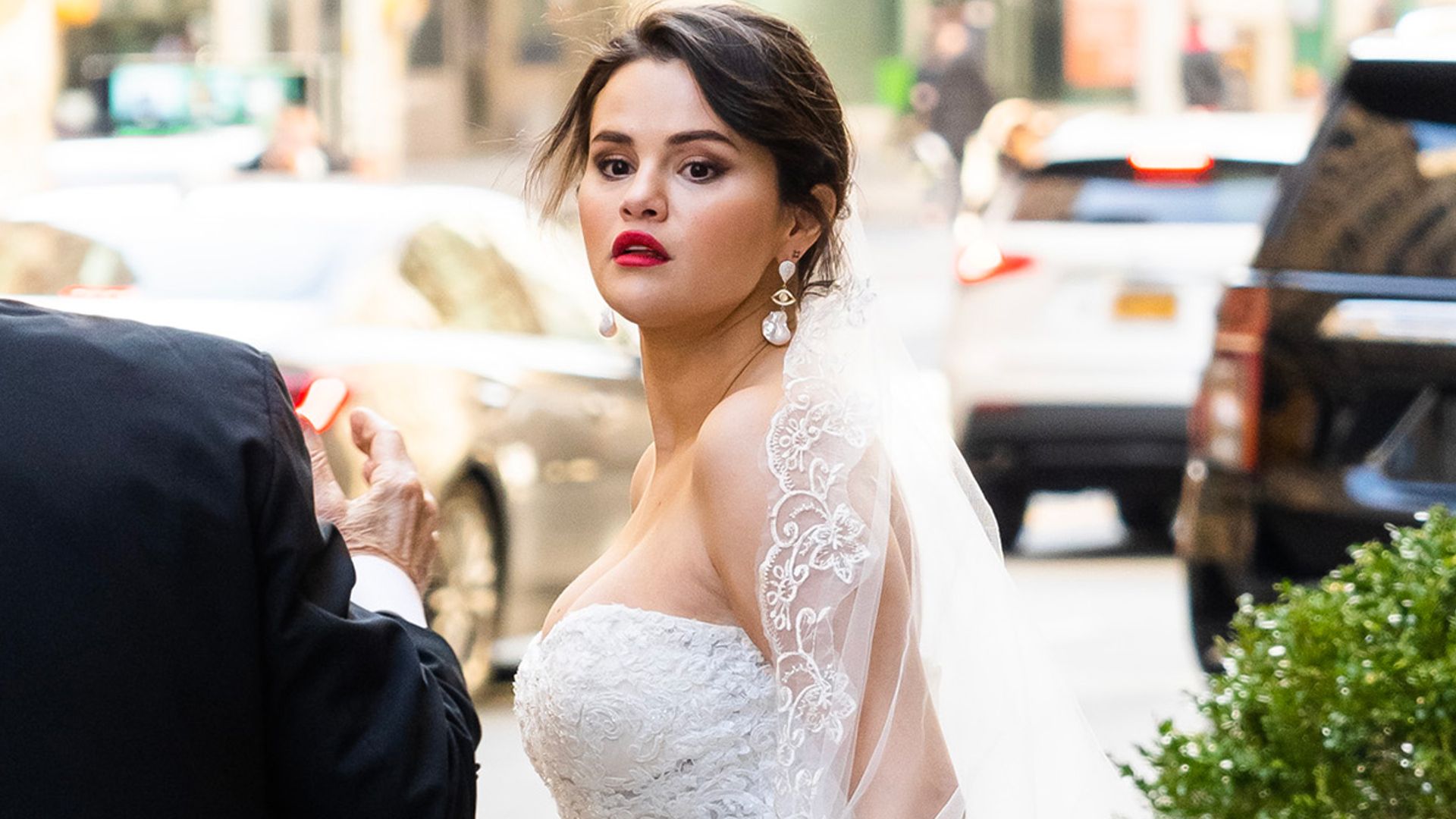 Selena Gomez just wore a wedding dress – but not for the reason you might expect