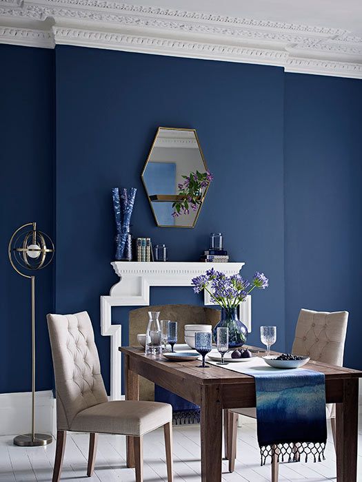 10 Modern Dining Room Décor Ideas For, Royal Blue Dining Room Decorating Ideas