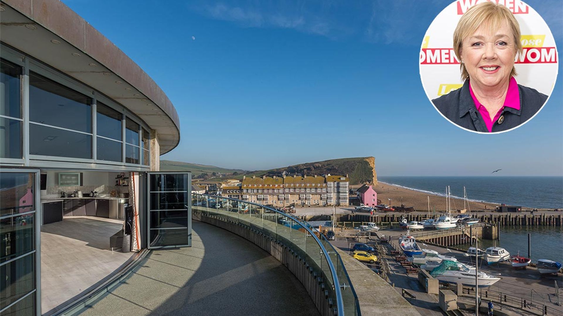 Broadchurch star Pauline Quirke's amazing beachfront penthouse is up for sale – take a look inside