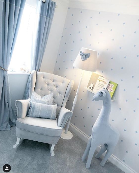 Mrs Hinch Reveals Baby Ronnie S Stylish, Baby Room Chair