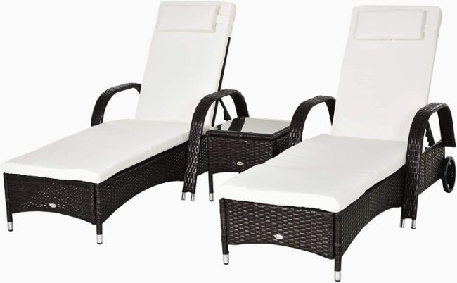 best garden furniture amazon sun lounger set