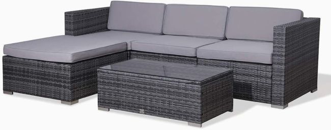 best garden furniture rattan sectional sofa