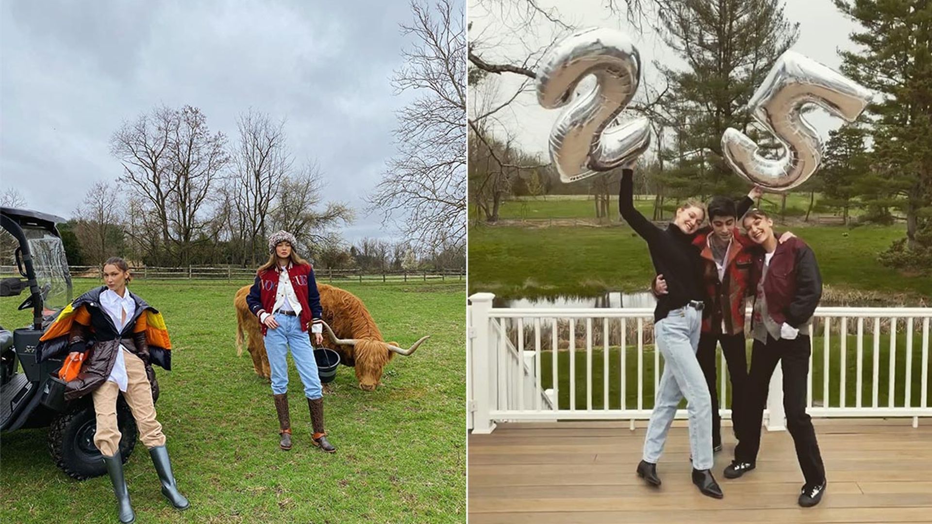 Gigi Hadid and Zayn Malik are isolating at her mum&#39;s beautiful ranch: see photos | HELLO!