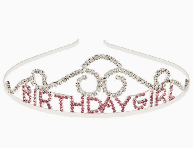 birthday girl tiara for quarantine lockdown