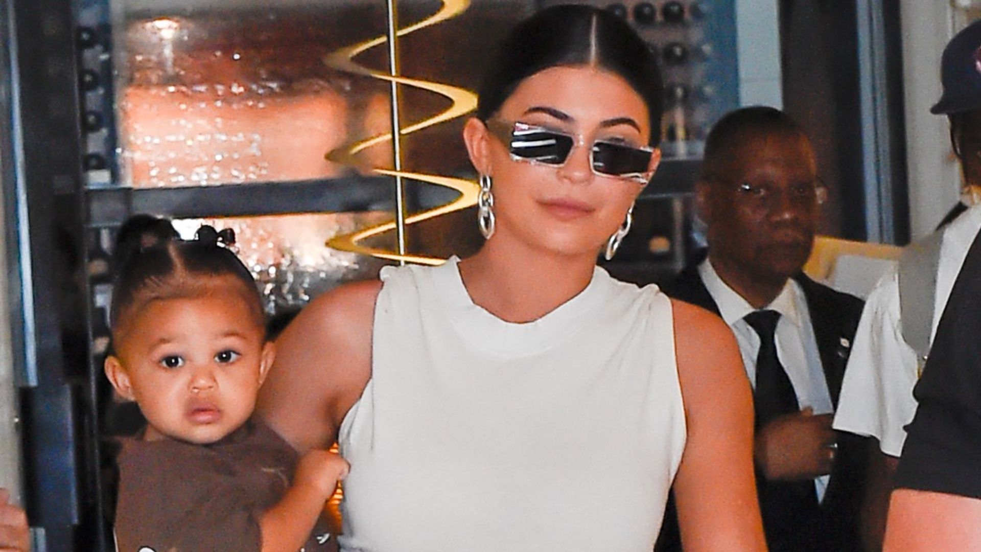 Kylie Jenner shows off gorgeous home pool – but daughter Stormi isn't impressed!