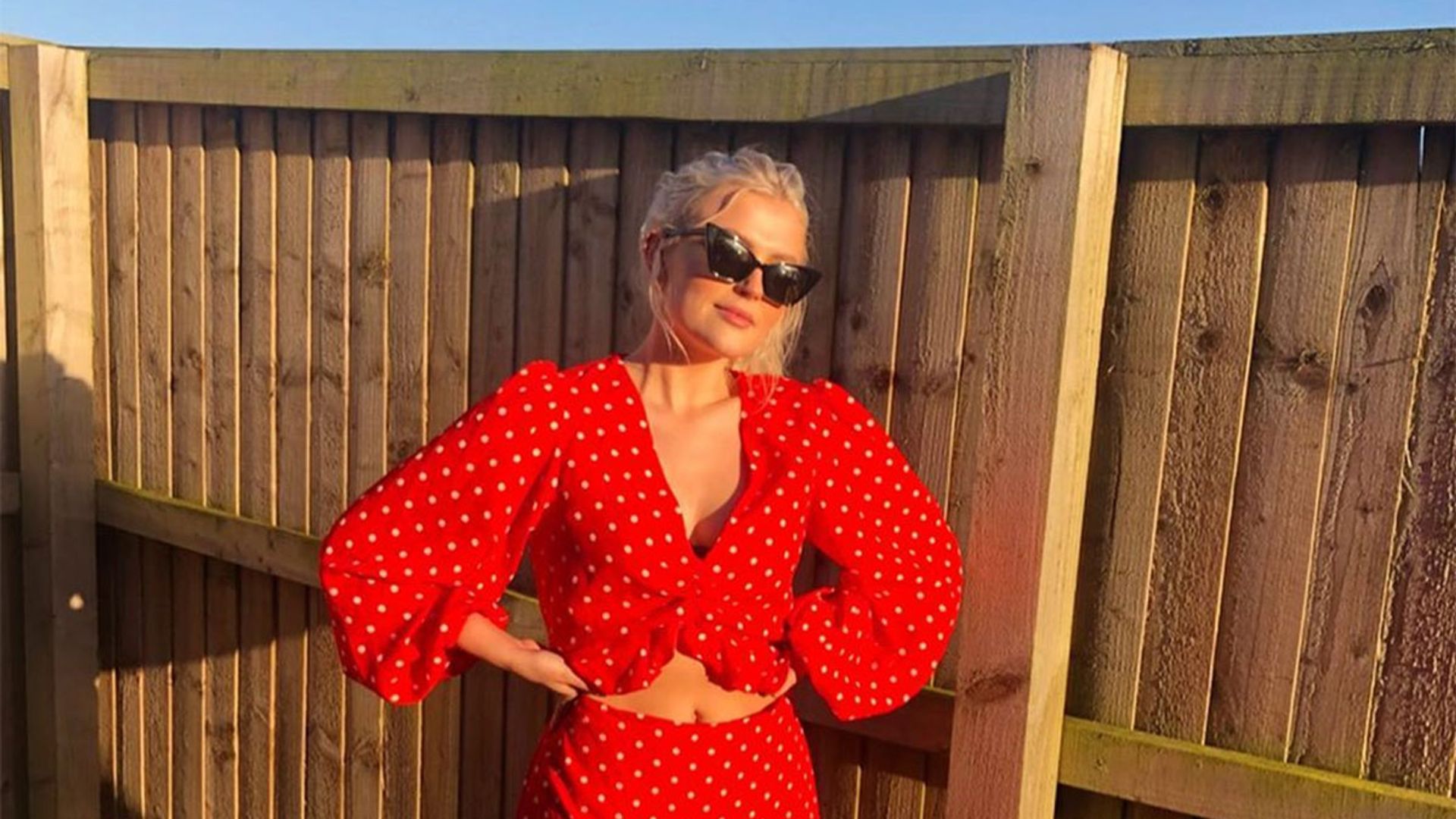 Lucy Fallon reveals her amazing garden bar in time for the bank holiday – here's how to get the look