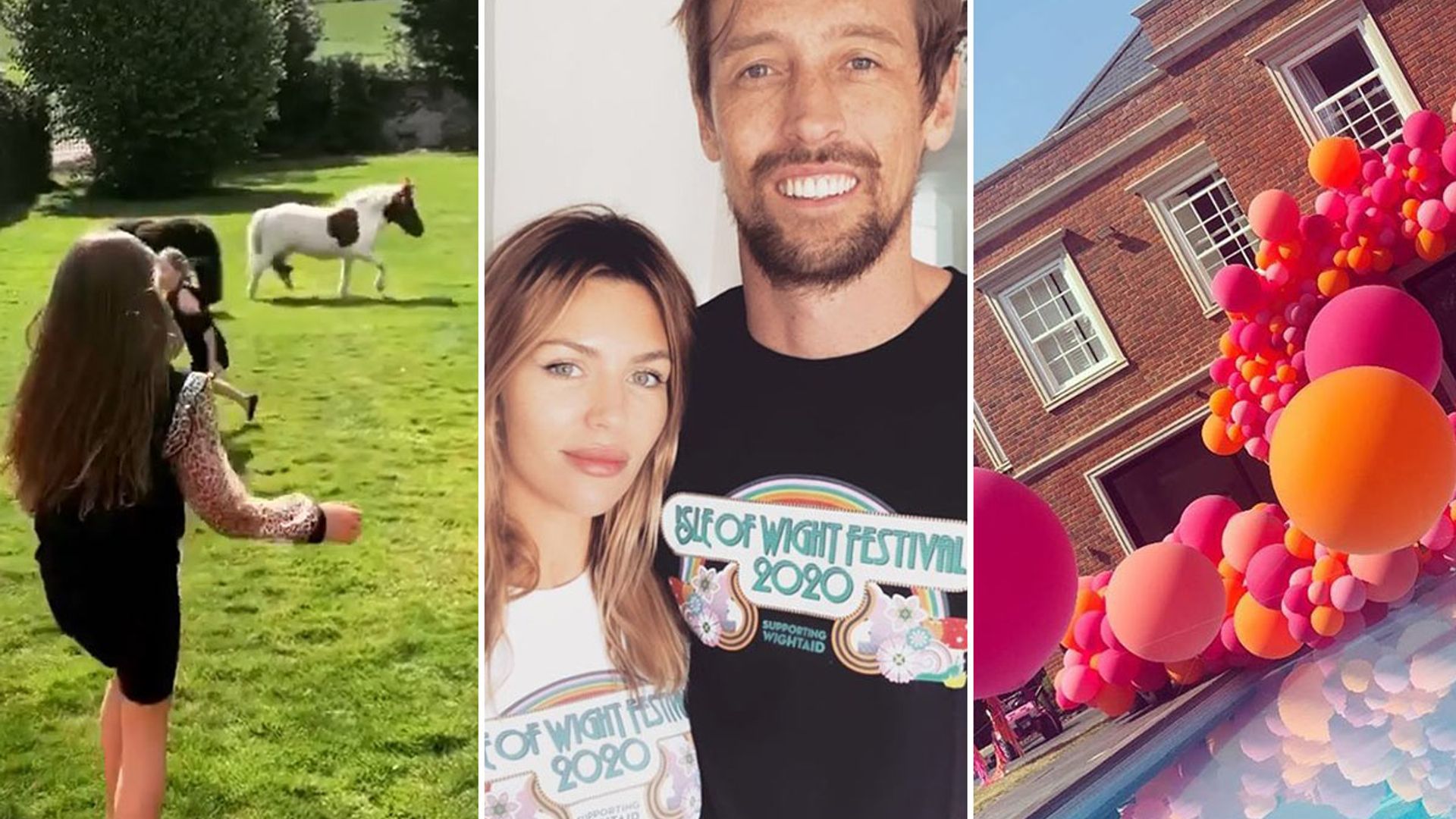 Inside Abbey Clancy and Peter Crouch's fairytale garden