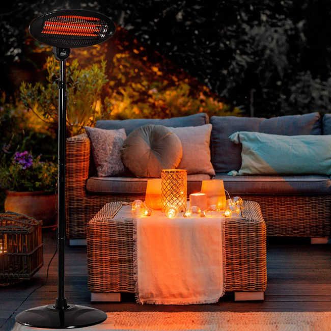 35 Best Patio Heaters 2022 Garden Outdoor To Keep You Warm This Spring Hello - Copper Lantern Patio Heater