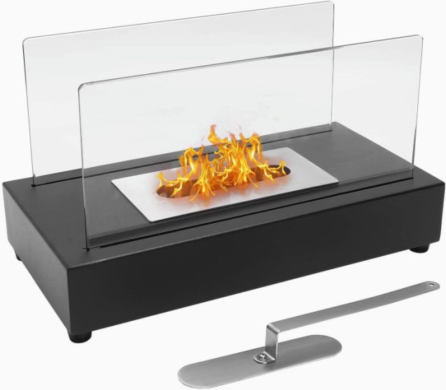 tabletop ethanol fireplace from amazon