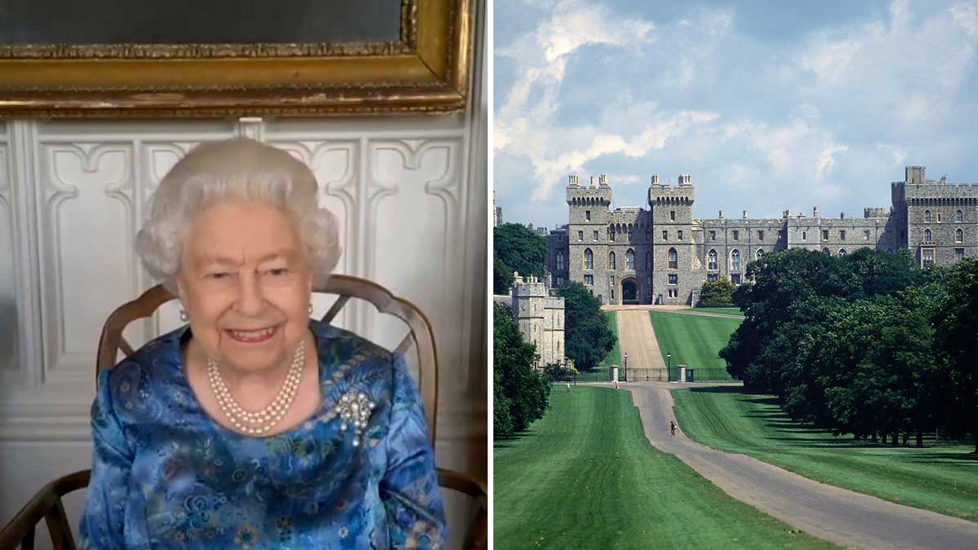 did the queen visit villa windsor