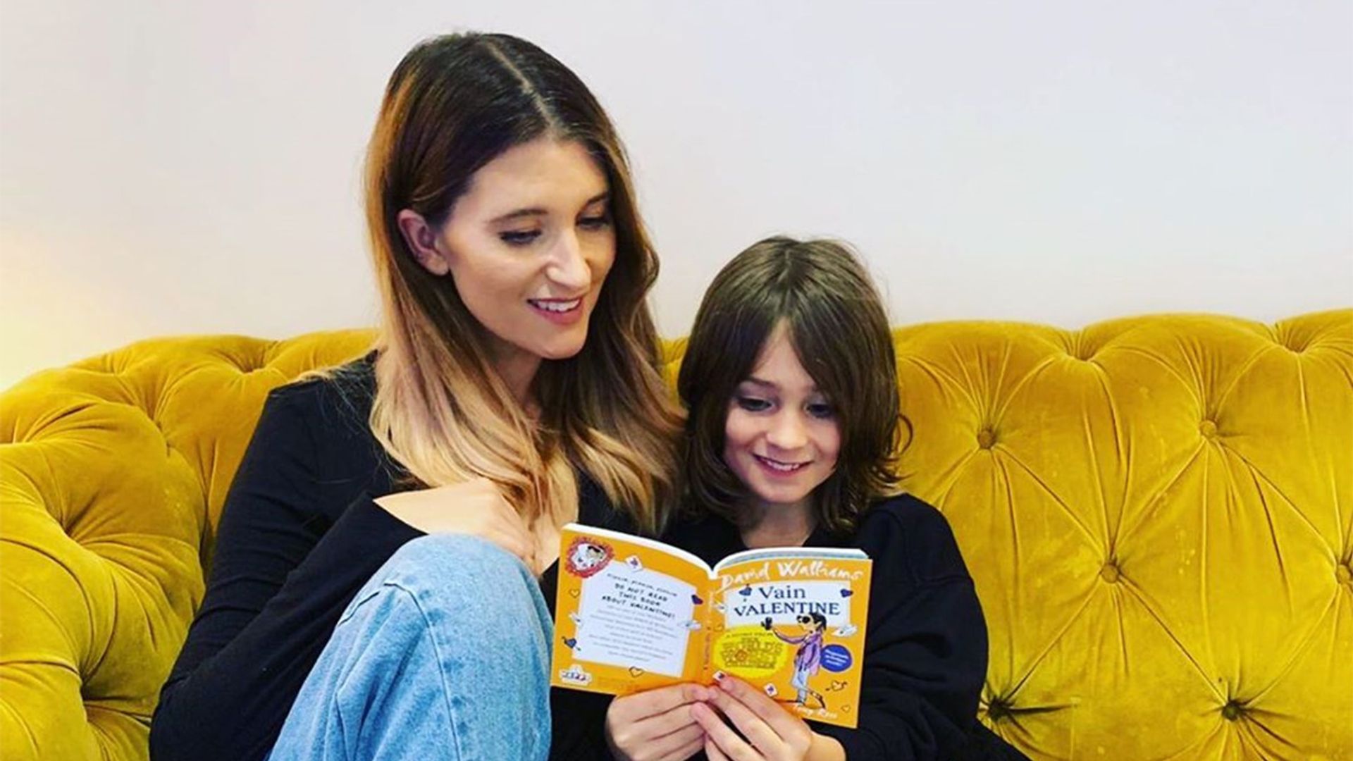 Charley-Webb-son-Buster-reading