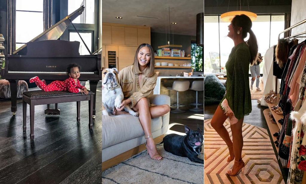 Chrissy Teigen John Legend S Jaw Dropping Beverly Hills House Unveiled Hello