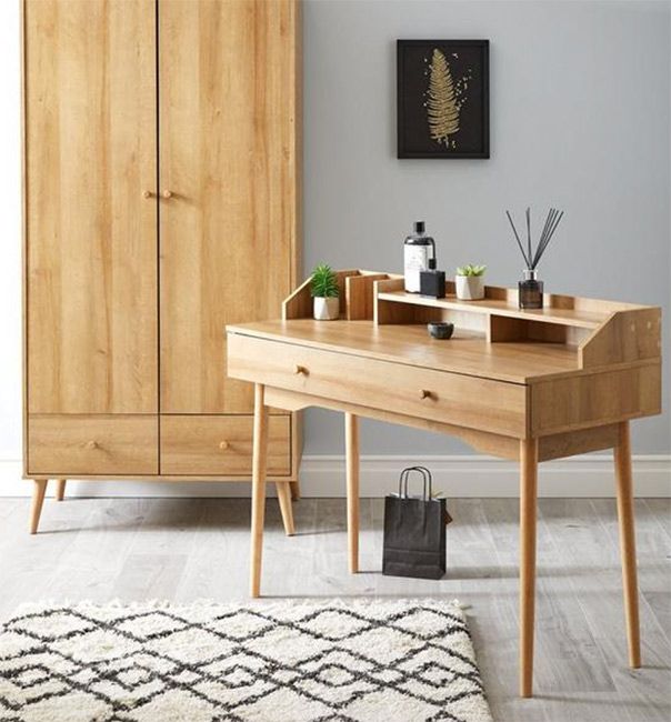 12 Genius Dressing Tables That Double, Small Desk Vanity Table